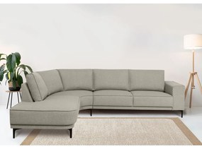 Svetlosivá rohová pohovka (ľavý roh) Copenhagen – Scandic