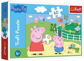 Trefl Peppa Pig Puzzle Peppa Pig Fun with Friends 33x22cm 60 dielikov v krabici