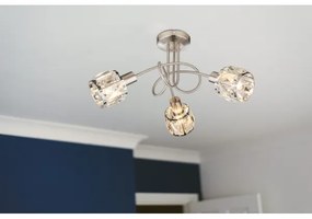 Globo 54356-3 - Prisadený luster KRIS 3xE14/40W/230V