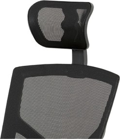 Sconto Kancelárska stolička PETER čierna