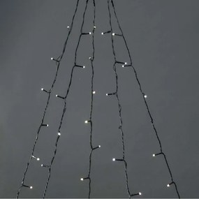 Nedis WIFILXT11W200 - LED Vianočný záves 200xLED/8 funkcií 5x7m IP65 Wi-Fi Tuya