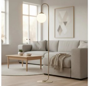 Stojacia lampa FLOR 1xE14/10W/230V béžová