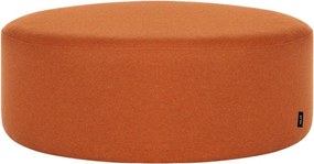 Vlnený taburet v terakotovej farbe Folk – noo.ma