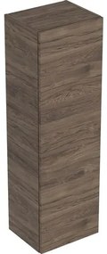 Kúpeľňová skrinka vysoká Geberit Smyle Square 36x118x30 cm orech 500.361.JR.1