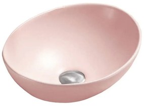 Mexen Elza, umývadlo na dosku 40x34 cm, ružová matná, 21014044