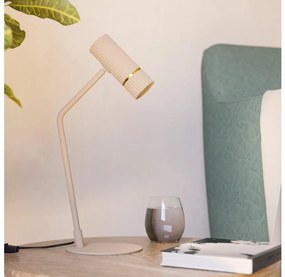 Eglo 901154 - LED Stolná lampa CAMINIA 1xGU10/5W/230V 3000K béžová