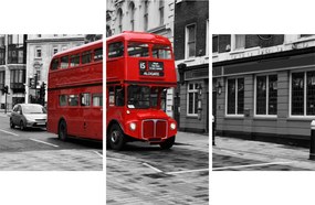 Obraz -Londýn s autobusom (90x60 cm)