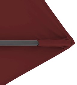 Doppler ACTIVE 310  x 210 cm - moderný slnečník s bočnou nohou tehlová (terakota - kód farby 833)