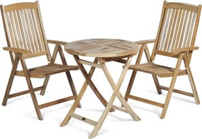 Záhradné kreslo z tíkového dreva Garden Pleasure Java