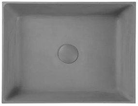 Sapho - Umývadlo na dosku FORMIGO 47,5x36,5 cm betón/sivá