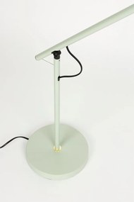 Svetlozelená kovová stolová lampa (výška 45,5 cm) Aero – White Label