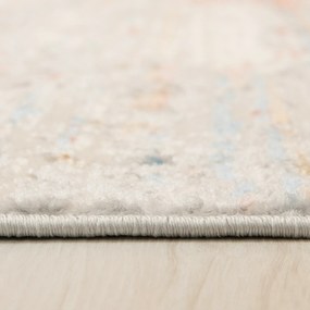 TA Koberec G501C WHITE/SALMON PORTLAND HIK Biely Obdĺžnikový Rozmer: 80x150 cm