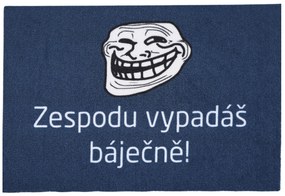 Mercury Flooring, Rohožka Zospodu vyzeráš skvele (Meme) 40x60 cm, 40x60, modrá