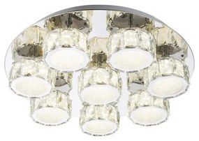 Globo 49350D5 - LED Stm. stropné svietidlo AMUR LED/64W/230V 4000K pr. 50 cm