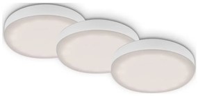 Briloner 7061-436 - SADA 3x LED Kúpeľňové podhľadové svietidlo LED/3W/230V IP44 7061-436