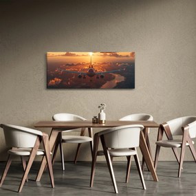 Obraz - Dopravné lietadlo (120x50 cm)