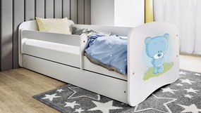 XXXLutz POSTEĽ PRE DETI A MLÁDEŽ 80/160 cm, biela MID.YOU - Detské izby - 00214200021B