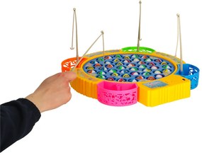 KIK Rodinná hra Lov rýb (45 rýb, 4 rybárske prúty)