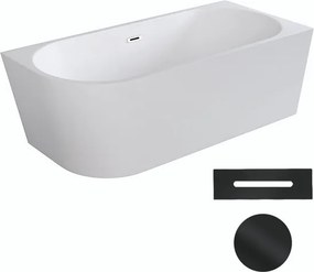 Besco Akrylátová voľne stojaca rohová vaňa Zoya 150x75 (170x80) biela BESCO-Typ výpuste: Click-Clack s prepadom, grafit, BESCO-Rozmery: 170x80, BESCO…