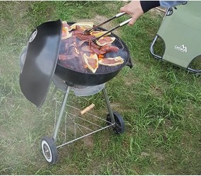 Kotlový gril na drevené uhlie Cattara Bari, ø 44 cm