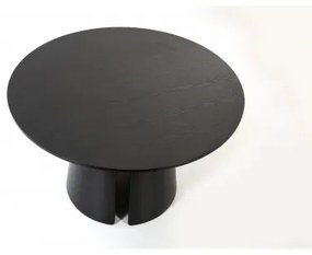 TEULAT CEP ROUND 137 jedálenský stôl Čierna