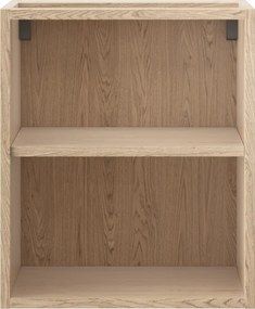 Mexen Box-A, otvorená skrinka s policou 40 cm, dub, 91AX2-0400-470-0-81