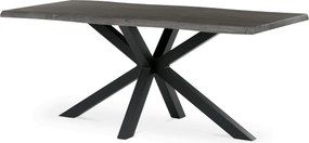 Jedálenský stôl MDF/kov HT-F4618 Farba: Sivá