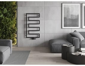 Mexen Florida, vykurovacie teleso 1080 x 600 mm, 358 W, čierna, W206-1080-600-00-70