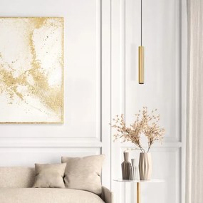 Luster na lanku LUNGOMARE 1xGU10/10W/230V zlatá