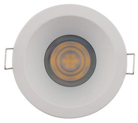 NOWODVORSKI Vonkajšie podhľadové stropné svetlo CHARLIE, 1xGU10, 15W, 8,5 cm, okrúhle, biele