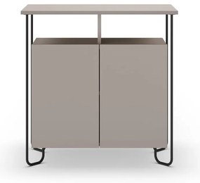 Sivo-béžová skrinka 80x80 cm Dilly – Marckeric