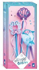 Janod Atelier Kreatívna sada DIY Vyrob si sám Čarovná palička Magický oceán od 7 rokov