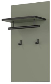 Vešiakový panel Crossroad H G03 (borovica zelená + čierna). Akcia -20%. Vlastná spoľahlivá doprava až k Vám domov. 1118195