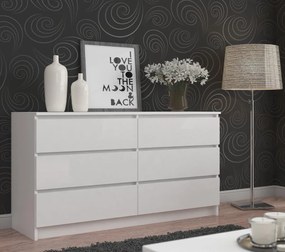 Komoda Koa III (biela). Akcia -17%. Vlastná spoľahlivá doprava až k Vám domov. 1128700
