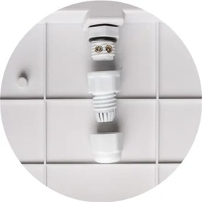 ECOLIGHT LED stropné svietidlo čierne TOR-201C - IP65 - 20W - neutrálna biela