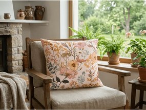 Bavlnená obliečka na vankúš BLUMIRA POLY 45x45 cm, farebný