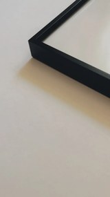 Toptabule.sk 023C Biela tabuľa na magnetky PREMIUM v hliníkovom čiernom ráme 150x100cm /