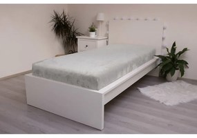 Sivá napínacia mikroplyšová plachta 180x200 cm – Jerry Fabrics