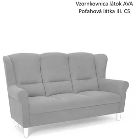 AVA JIM 3ALR Čalúnená časť Varianta: CENOVÁ SKUPINA III.