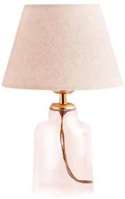 Stolná lampa AYD 1xE27/40W/230V krémová/číra