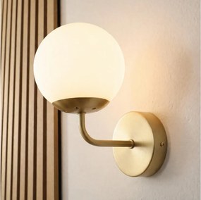 Brilagi - Nástenná lampa MALIVA 1xE14/15W/230V zlatá/biela