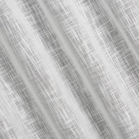 Dekorstudio Záves LIREN na dekoračných krúžkoch 140x250 cm - biely