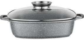 Florina Hliníkový pekáč s aróma pokrievkou Lava 3,5 l, 28 × 28 × 7,5 cm