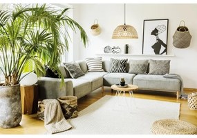 Eglo 55695 - Luster na lanku CLAVERDON 1xE27/40W/230V pr. 37 cm béžová