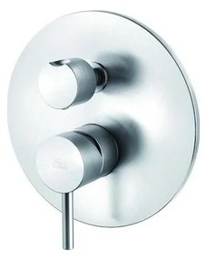 Paffoni - Sprchová batéria pre podomietkovú inštaláciu LIGHT, nerezová