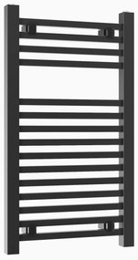 Erga Proper, vykurovacie teleso 800x450 mm, 428W, čierna, ERG-LAV-PROP-8045-BK