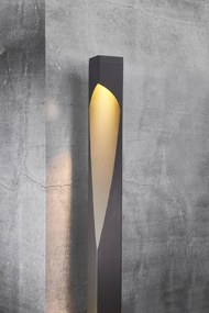Nordlux Antracitová záhradná lampa Concordia pre žiarovku GU10 100cm 49018050