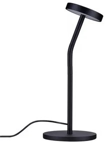 LED čierna stolná lampa Logos