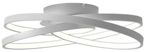 Brilliant - LED Stropné svietidlo LABYRINTH LED/40W/230V pr. 39,5 cm šedá