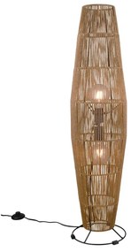 Stojacia lampa v prírodnej farbe (výška 103 cm) Miki - Trio